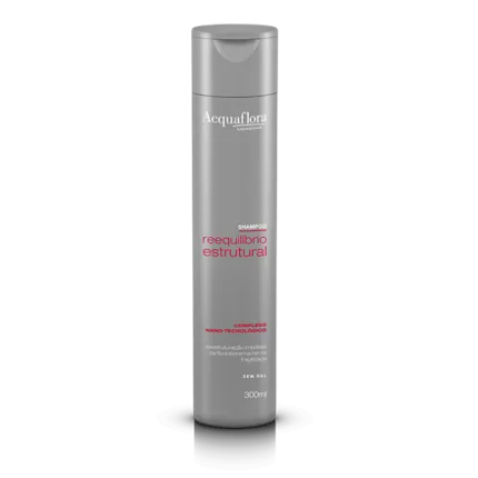Shampoo Reequilíbrio Estrutural Acquaflora 300ml