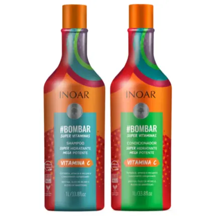 Kit Vitamina C Bombar Sh+Cond Inoar 1L