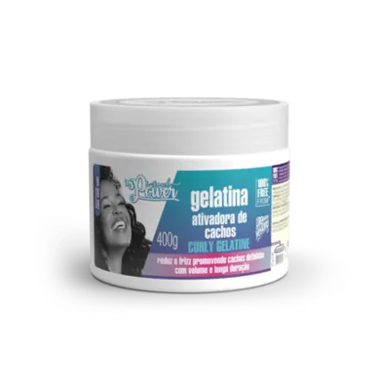 Gelatina Ativadora de Cachos Curly Gelatine Soul Power 400g