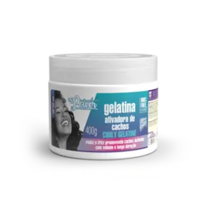 Gelatina Ativadora de Cachos Curly Gelatine Soul Power 400g