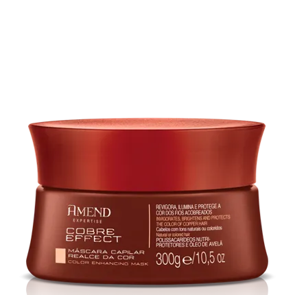 Máscara Realce da Cor Cobre Effect Amend Expertise 300g