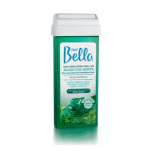 Refil Cera Roll-On Algas com Menta Depil Bella 100g