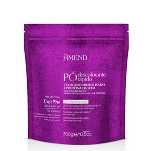 Pó Descolorante Colágeno Hidrolisado e Proteína da Seda Amend 300g