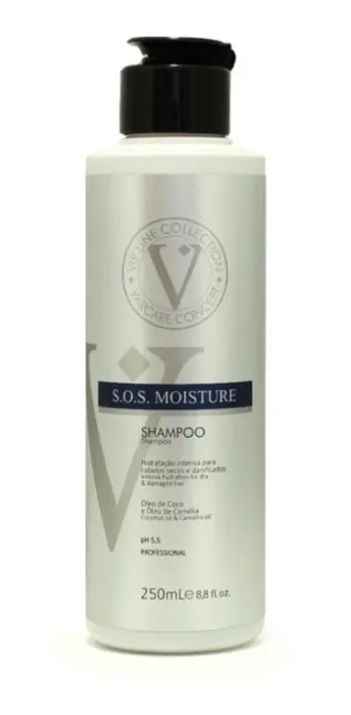 Shampoo S.O.S Moisture Varcare Vip Line Collection 250ml