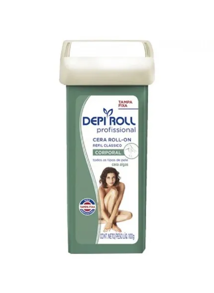 Cera Roll-on Verde Algas Depi Roll 100g