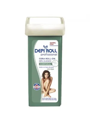 Cera Roll-on Verde Algas Depi Roll 100g