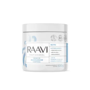 Creme de Massagem Corporal Neutro Raavi 500g