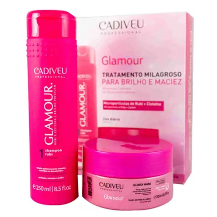 Kit de Limpeza e Cuidados Glamour Cadiveu
