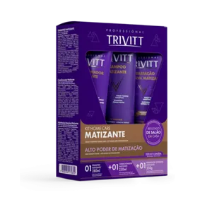 Kit Itallian Trivitt Home Care Matizante com Hidratação Intensiva
