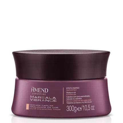 Máscara Realce da Cor Marsala Vibrance Amend Expertise 300g