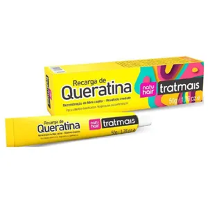 Recarga De Queratina Natuhair - Tratmais 50G