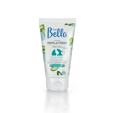 Creme Depilatório Facial Aloe Vera Depil Bella 40g