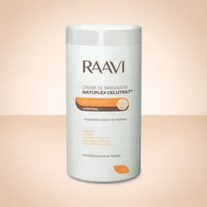 Creme De Massagem Raavi Natuativo Colageno Vegetal Q-10 1kg