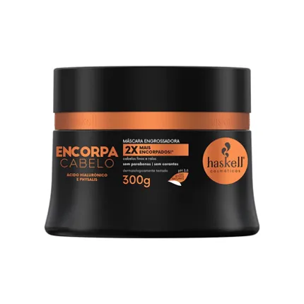 Máscara Capilar Encorpa Cabelo Haskell 300g