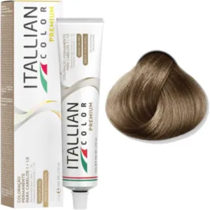 Coloração Permanente Itallian Color Premium 9.98 Louro Claríssimo Pérola