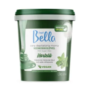 Cera Hidrossolúvel Hortelã Depil Bella 1,3kg