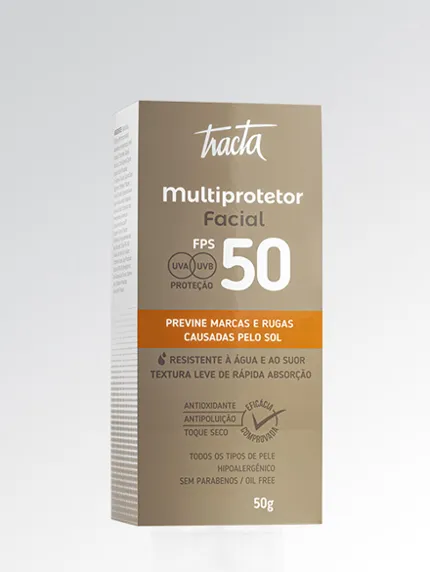 Multiprotetor Facial Tracta com FPS 50