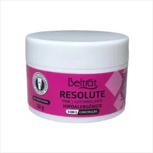 Gel Resolute Pink Autonivelante 3 Em 1 10g - Beltrat