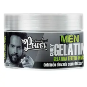 Gelatina Efeito Invisível Curly Gelatine Soul Power 250g
