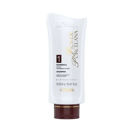 Shampoo Mandioca Fios de Porcelana Triskle 500ml