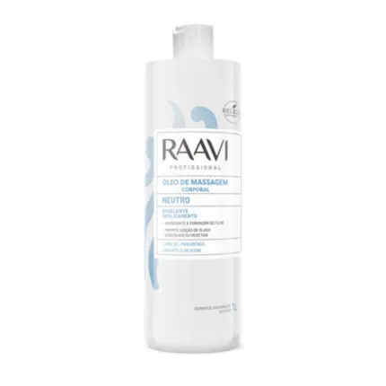 Óleo Neutro para Massagem Corporal Raavi 1L