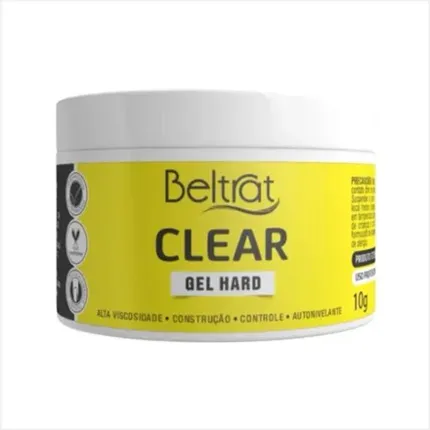 Gel Hard Clear Autonivelante 3 Em 1 10g - Beltrat