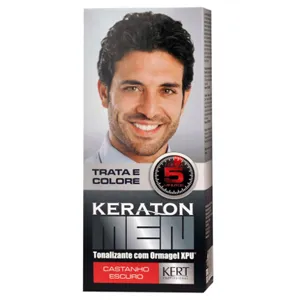 Tonalizante Keraton Men kert - Castanho Escuro