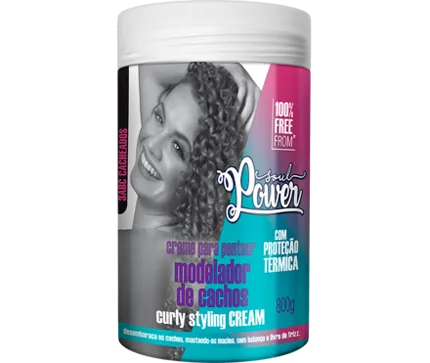 Creme Para Pentear Curly Styling Cream 800g - Soul Power