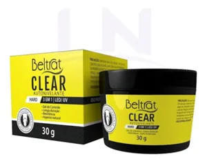 Gel Clear Beltrat 30g Gel Hard Hipoalergênico