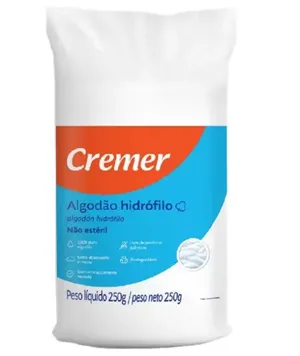 Algodão em Rolo Hidrófilo 250g