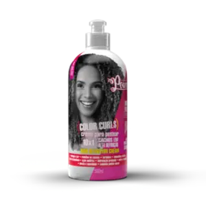 Creme de Pentear Color Curls 10x1 Cachos Alta Definição Soul Power 500ml