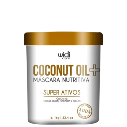 Máscara De Hidratação E Nutrição Coconut Oil Widi Care 1kg
