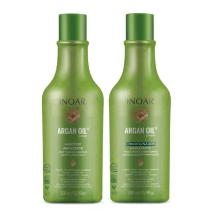 Kit Sh+Cond Argan Oil Inoar 500ml