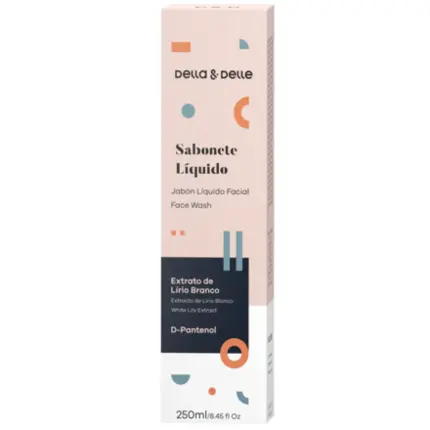 Sabonete Líquido Facial Della & Delle 250ml