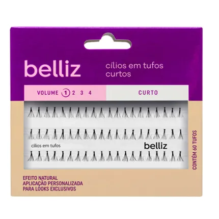 Cílios Em Tufos Inferiores Belliz
