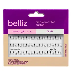 Cílios Em Tufos Inferiores Belliz
