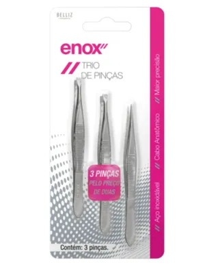 Trio de Pinças Enox