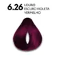 Coloração Permanente Haskell 6.26 Louro Escuro Violeta Vermelho (Marsala Profundo)