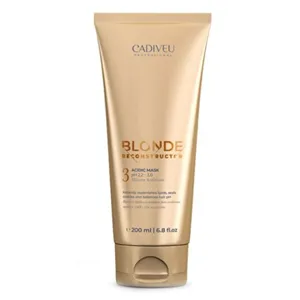 Máscara Acidificante Blonde Reconstrutor Cadiveu 200ml