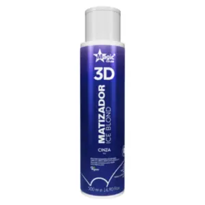 Matizador 3D Ice Blond Efeito Cinza Magic Color 500ml