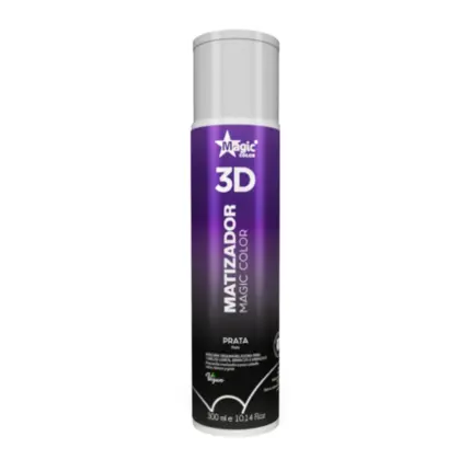 Matizador 3D Efeito Prata Magic Color 300ml
