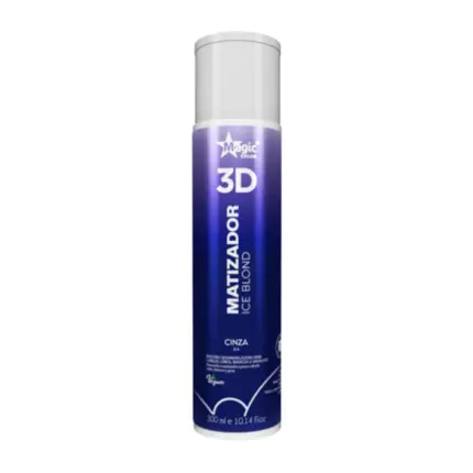 Matizador 3D Ice Blond Efeito Cinza Magic Color 300ml
