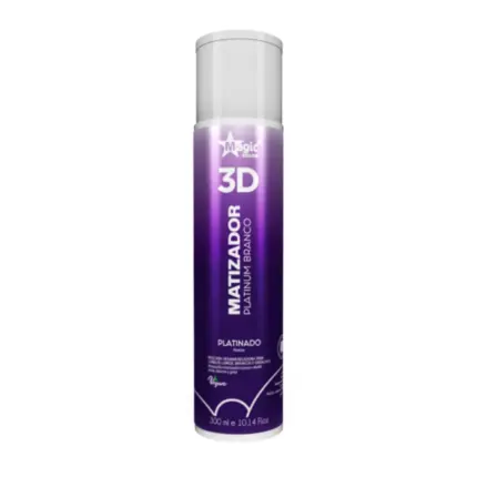 Matizador 3D Platinum Branco Efeito Platinado Magic Color 300ml