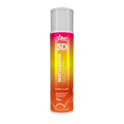 Matizador 3D Ruivo Sunshine Cobre Claro Magic Color 300ml