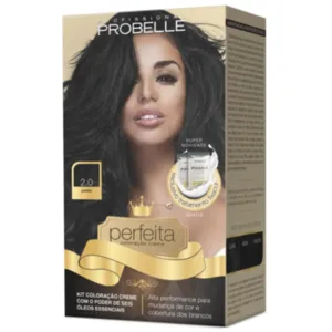 Kit Coloração 2.0 Preto Perfeita Probelle