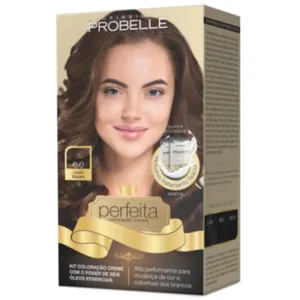 Kit Coloração 6.0 Louro Escuro Perfeita Probelle