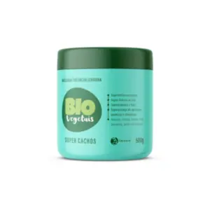 Máscara Potencializadora Super Cachos Bio Vegetais 500g