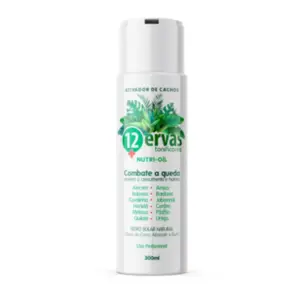 Ativador de Cachos 12 Ervas Nutri-Oil Trihair 300ml