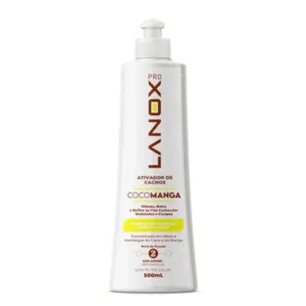 Ativador de Cachos CocoManga Lanox 500g