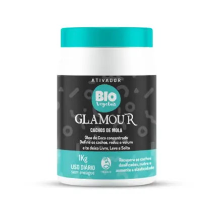 Ativador Cachos de Mola Glamour Bio Vegetais 1kg